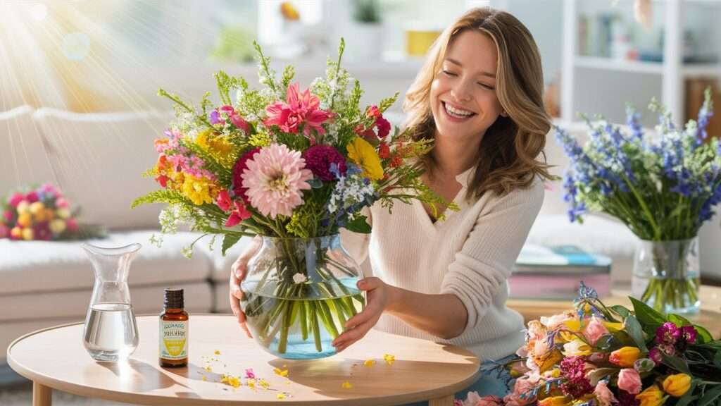 Gardez vos fleurs radieuses plus longtemps mon astuce aromatique secrète !